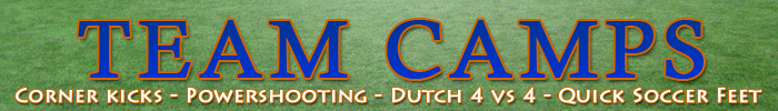 Academy of dutch soccer 2010 Team camps